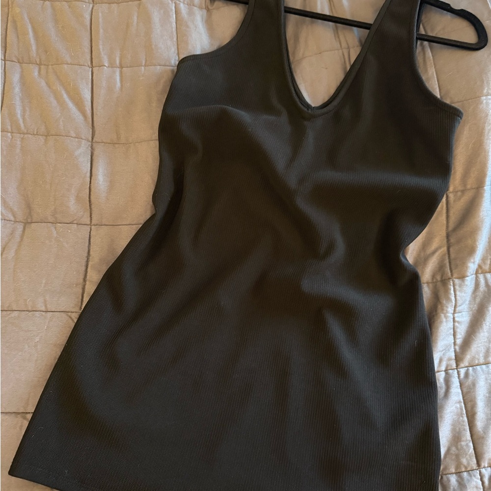 Wild Fable Black Textured Top